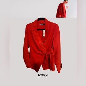 NY&CO | Red Holiday Blazer